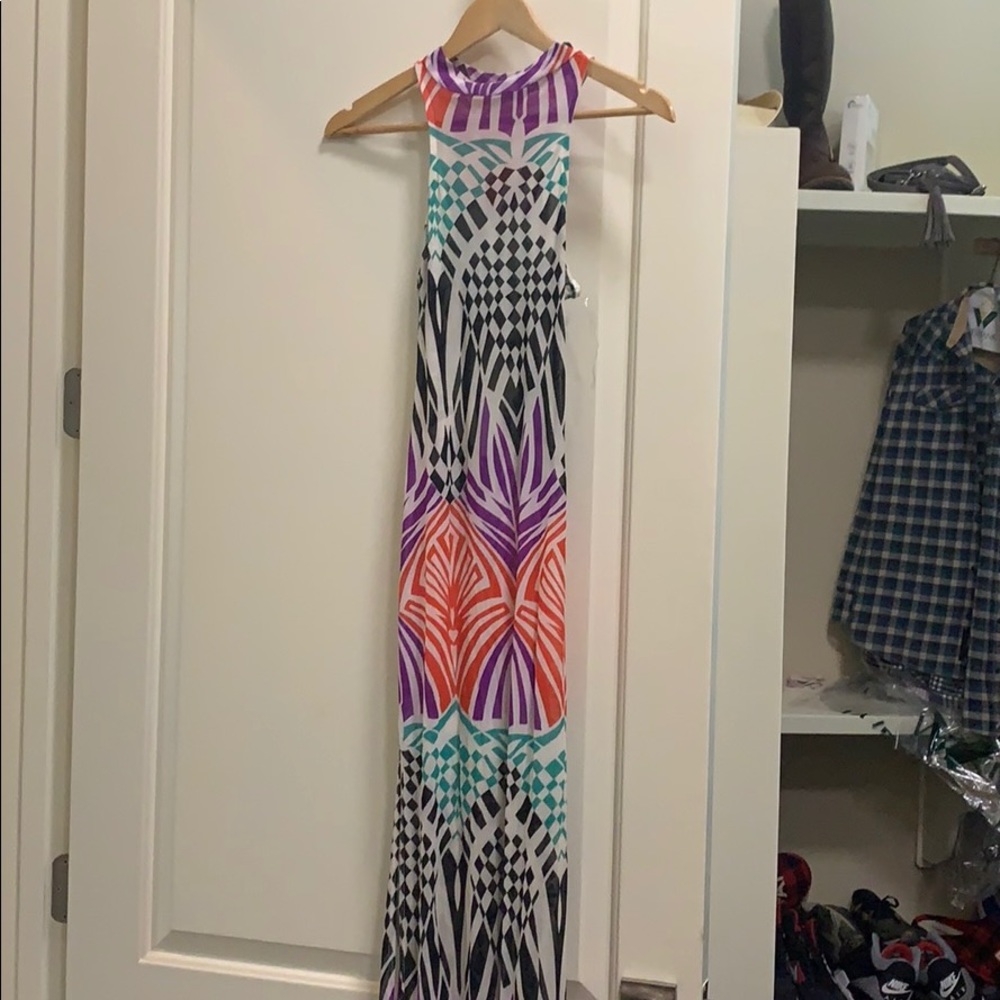 Akira swim cover maxi dress size large